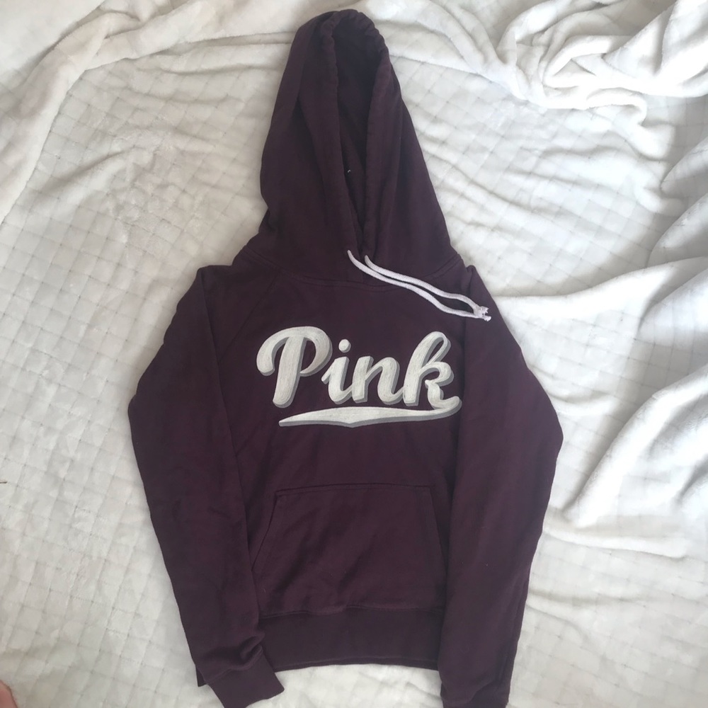maroon PINK sweatshirt